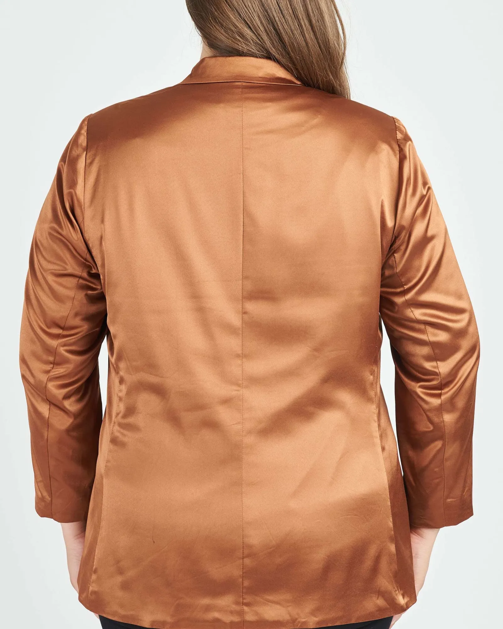 Addyson Notch Collar Blazer | LIGHT TAN
