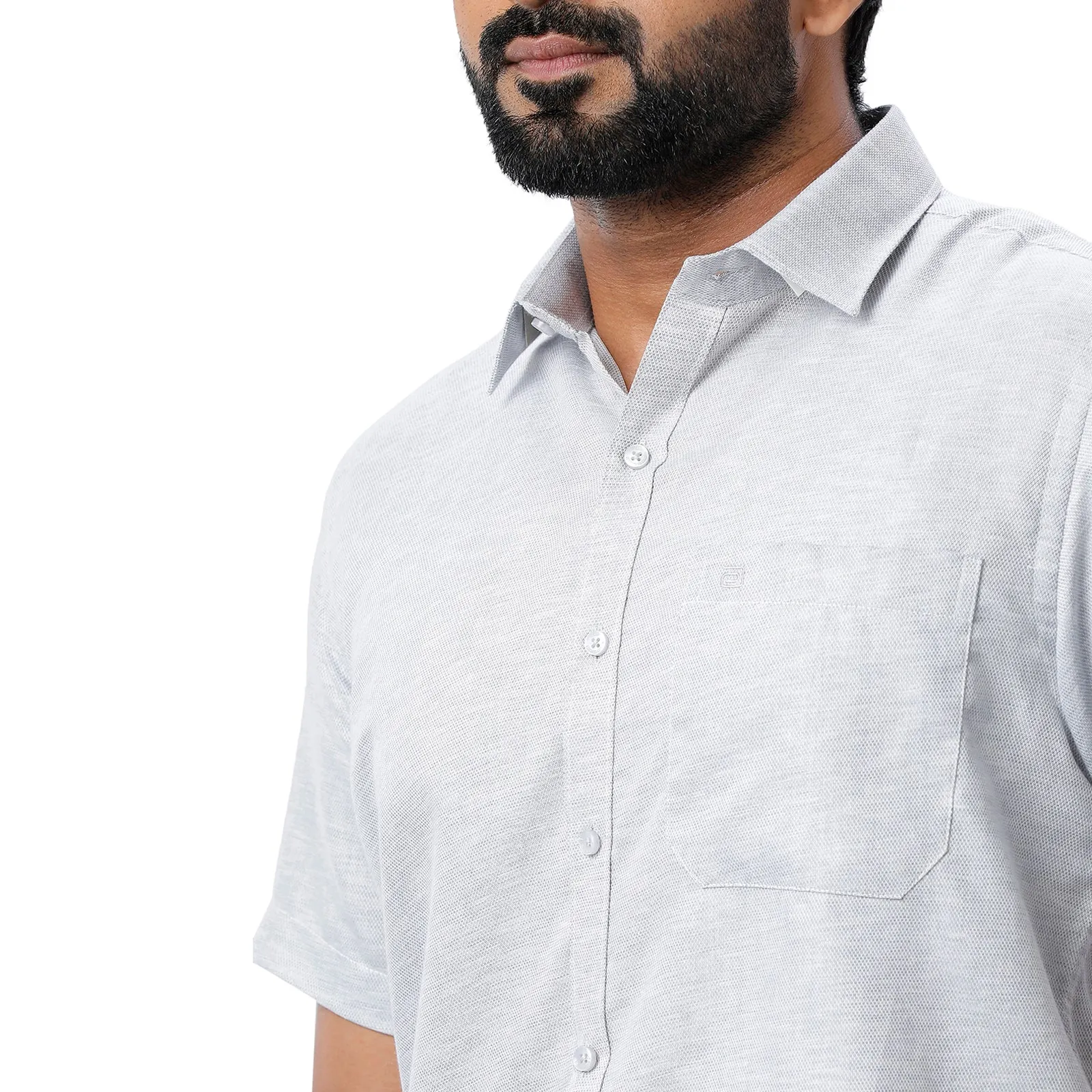 Armani - Gray Formal Shirts for Men | Ariser