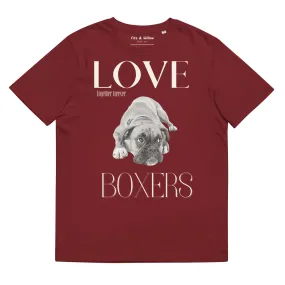 Boxer Dog lovers tees