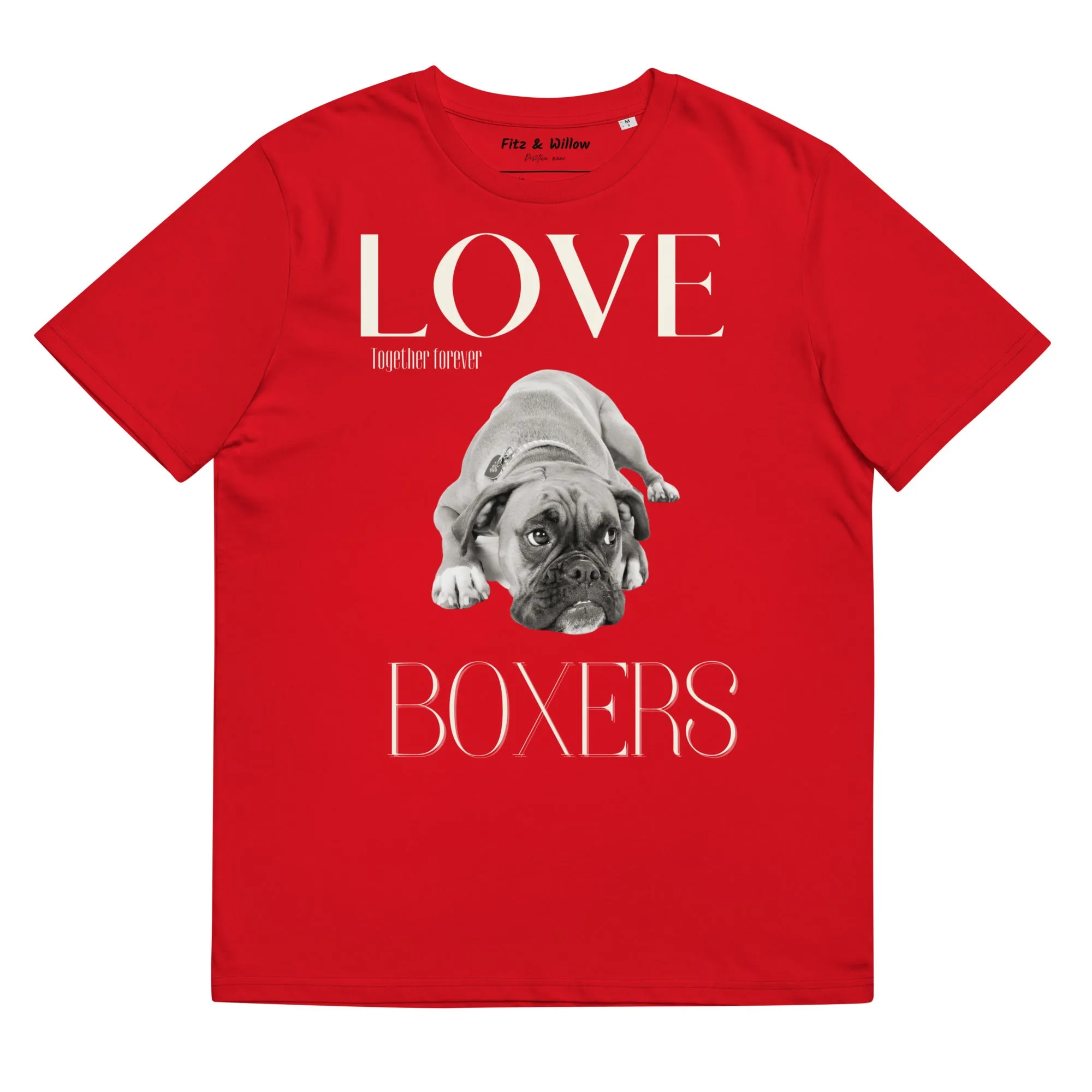 Boxer Dog lovers tees