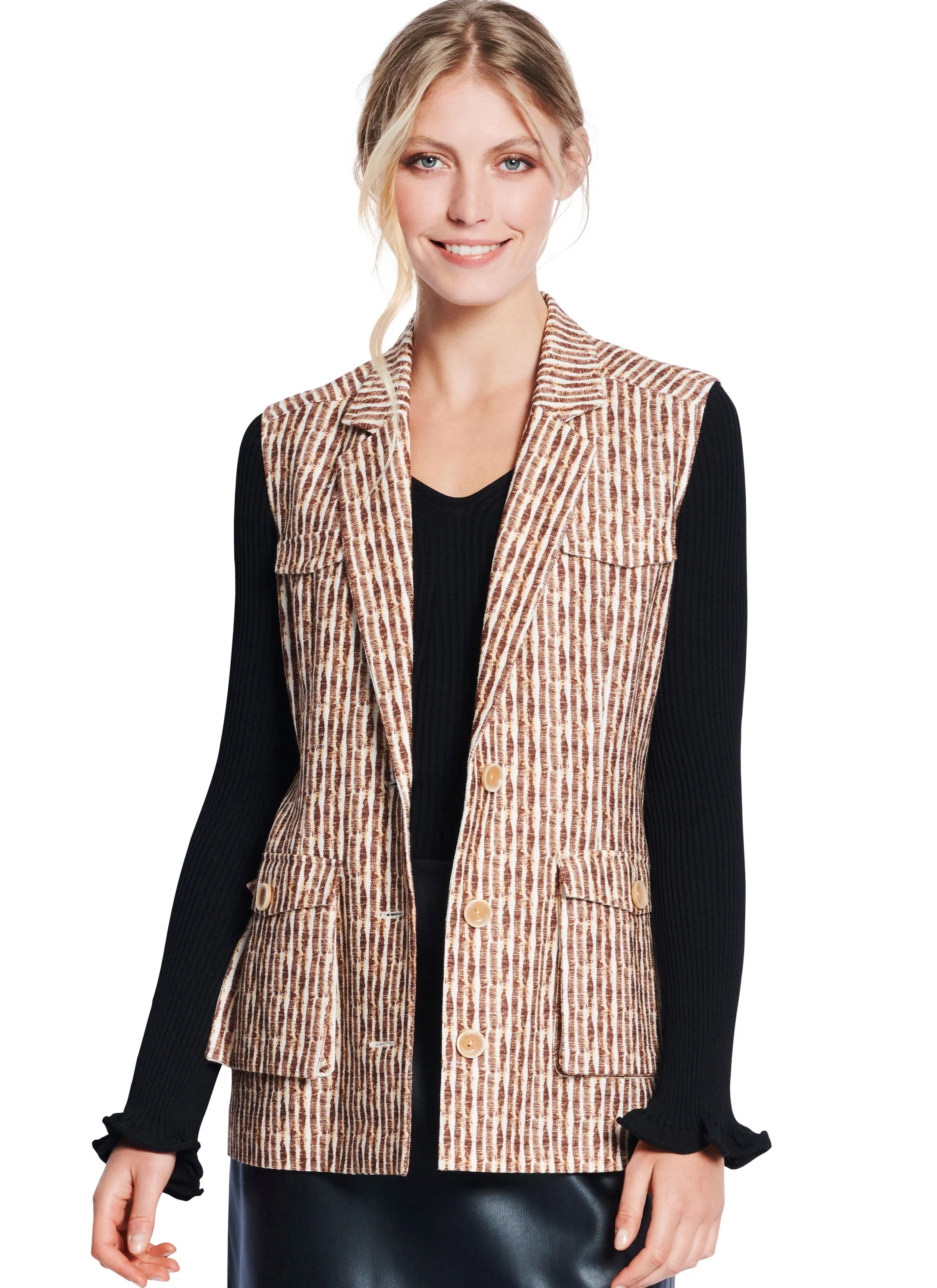 Burda Style Pattern 5827 Misses' Waistcoat
