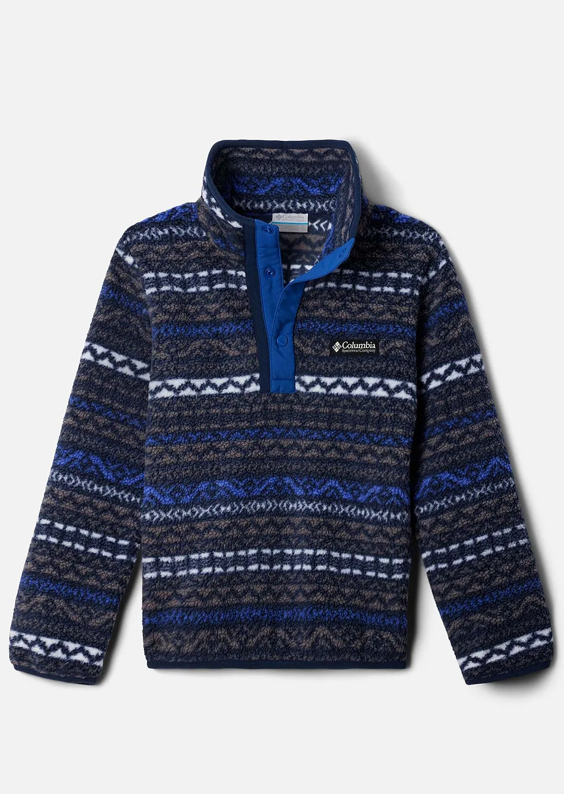 Columbia Junior Helvetia II Printed Half Snap Fleece