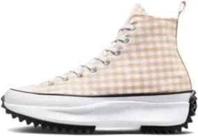 Converse Run Star Hike Hi Oat Milk/White/Black, 7.5 Women/6 Men