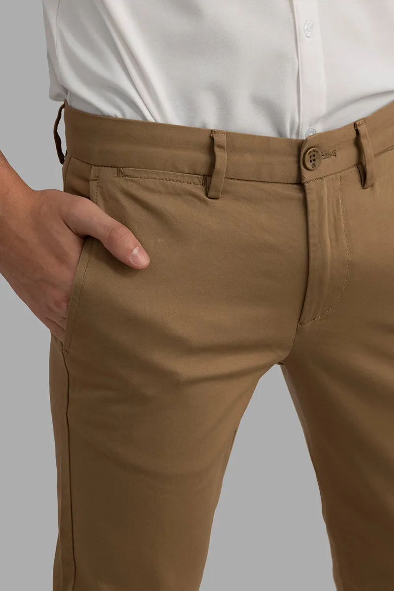 Gavin Tan Brown Chino