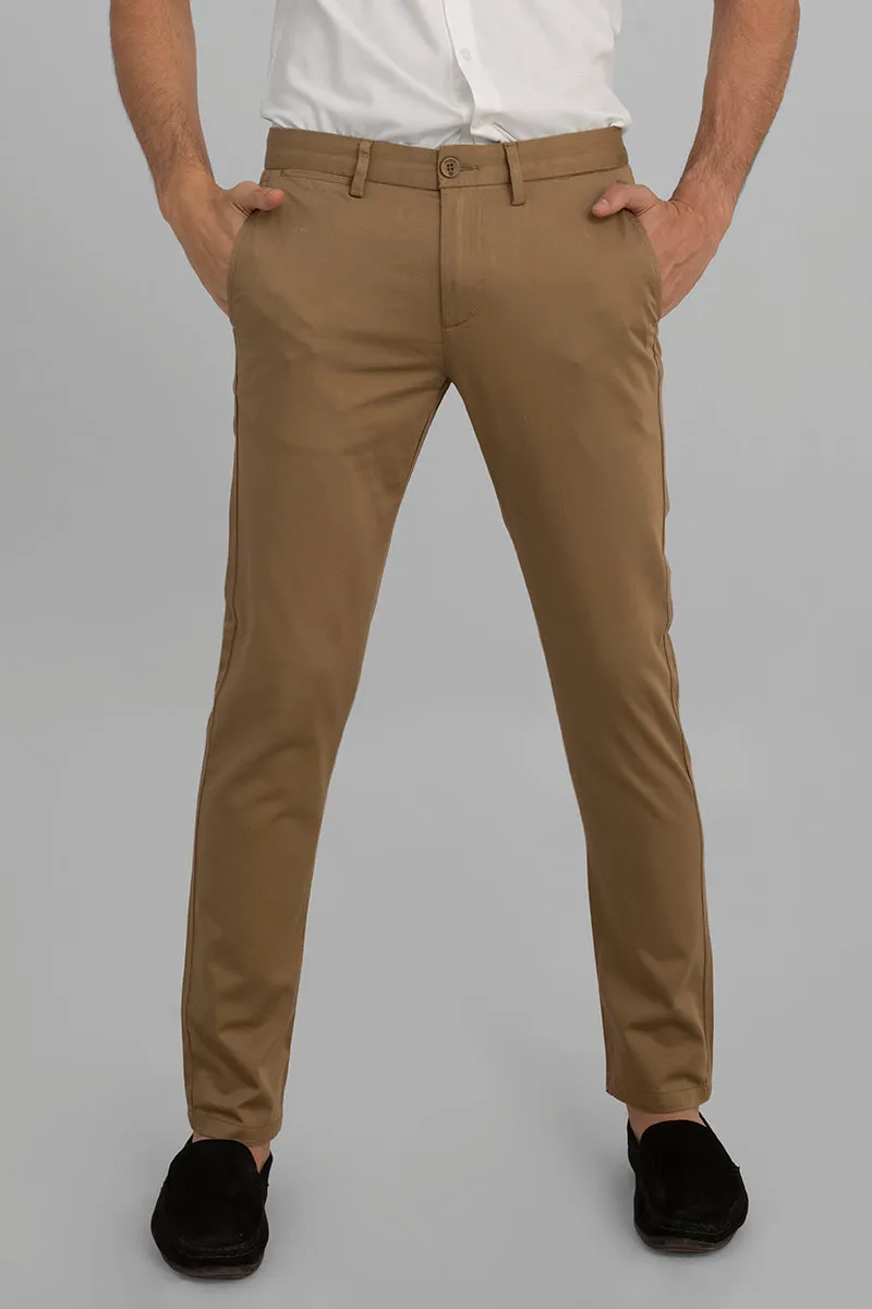 Gavin Tan Brown Chino