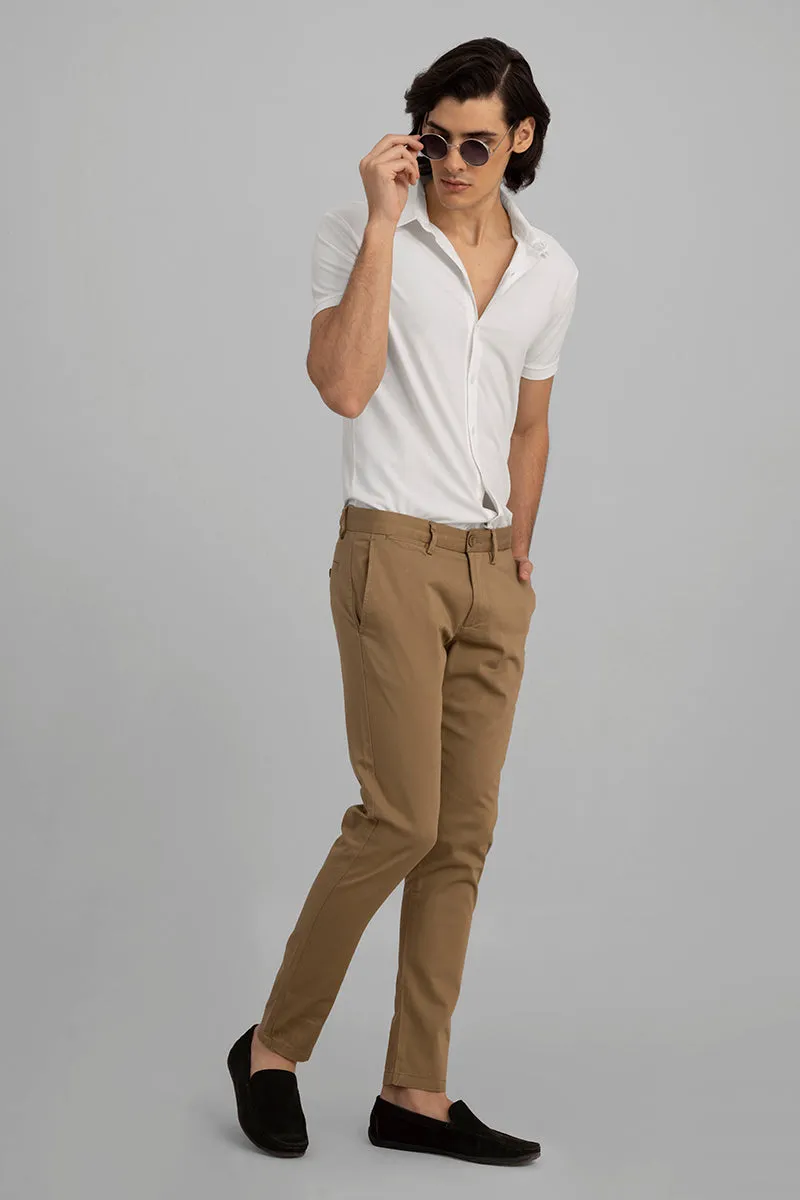 Gavin Tan Brown Chino