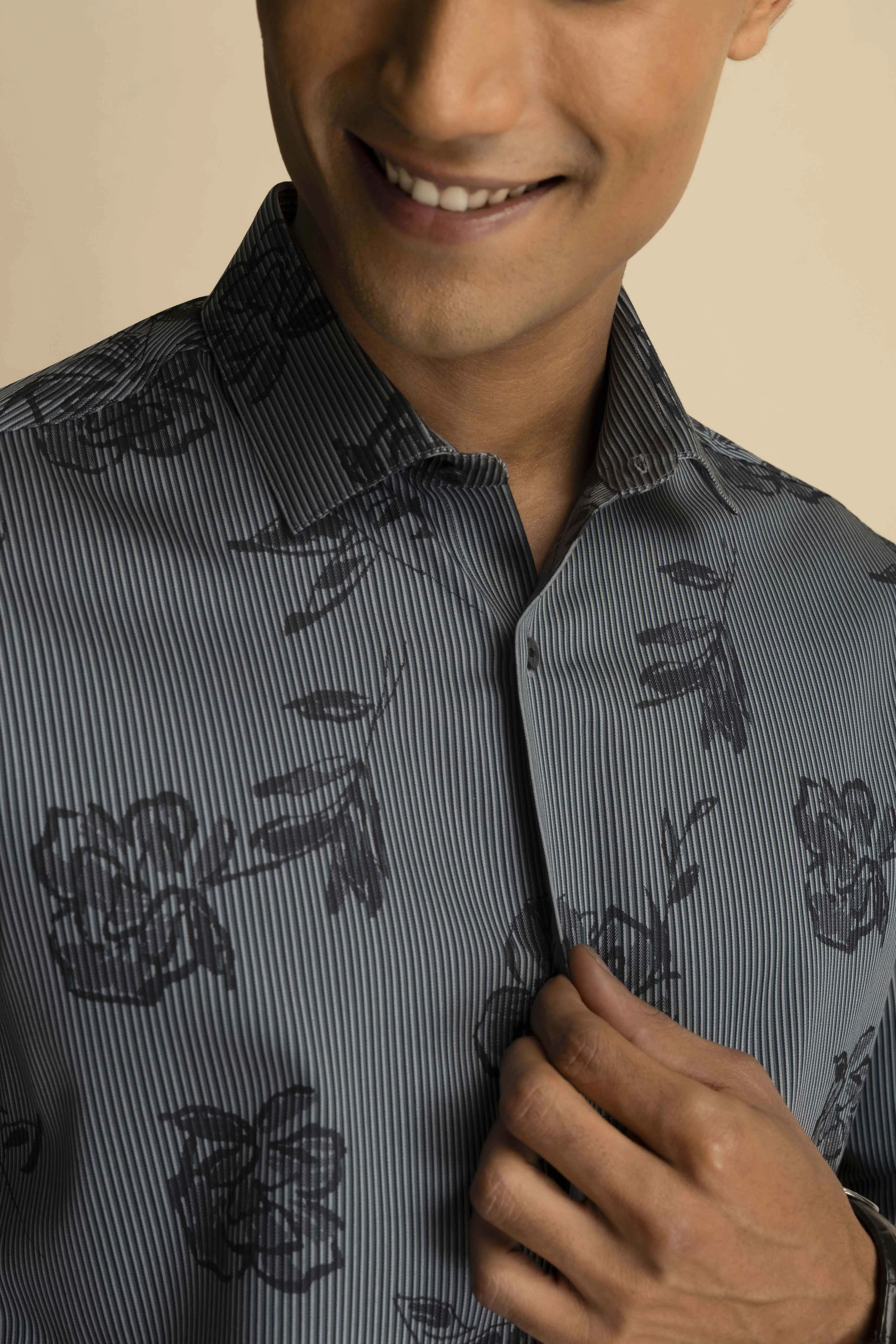 Grey Bloom Shirt EOSS