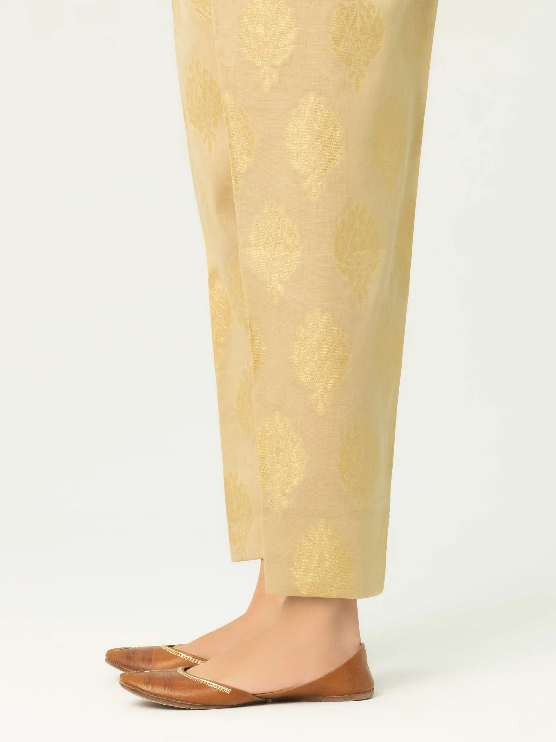 Jacquard Trouser-Printed (Unstitched)