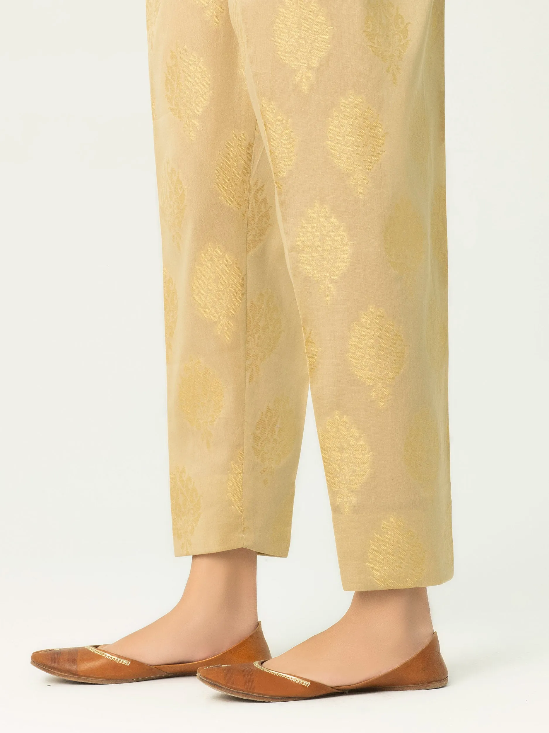 Jacquard Trouser-Printed (Unstitched)