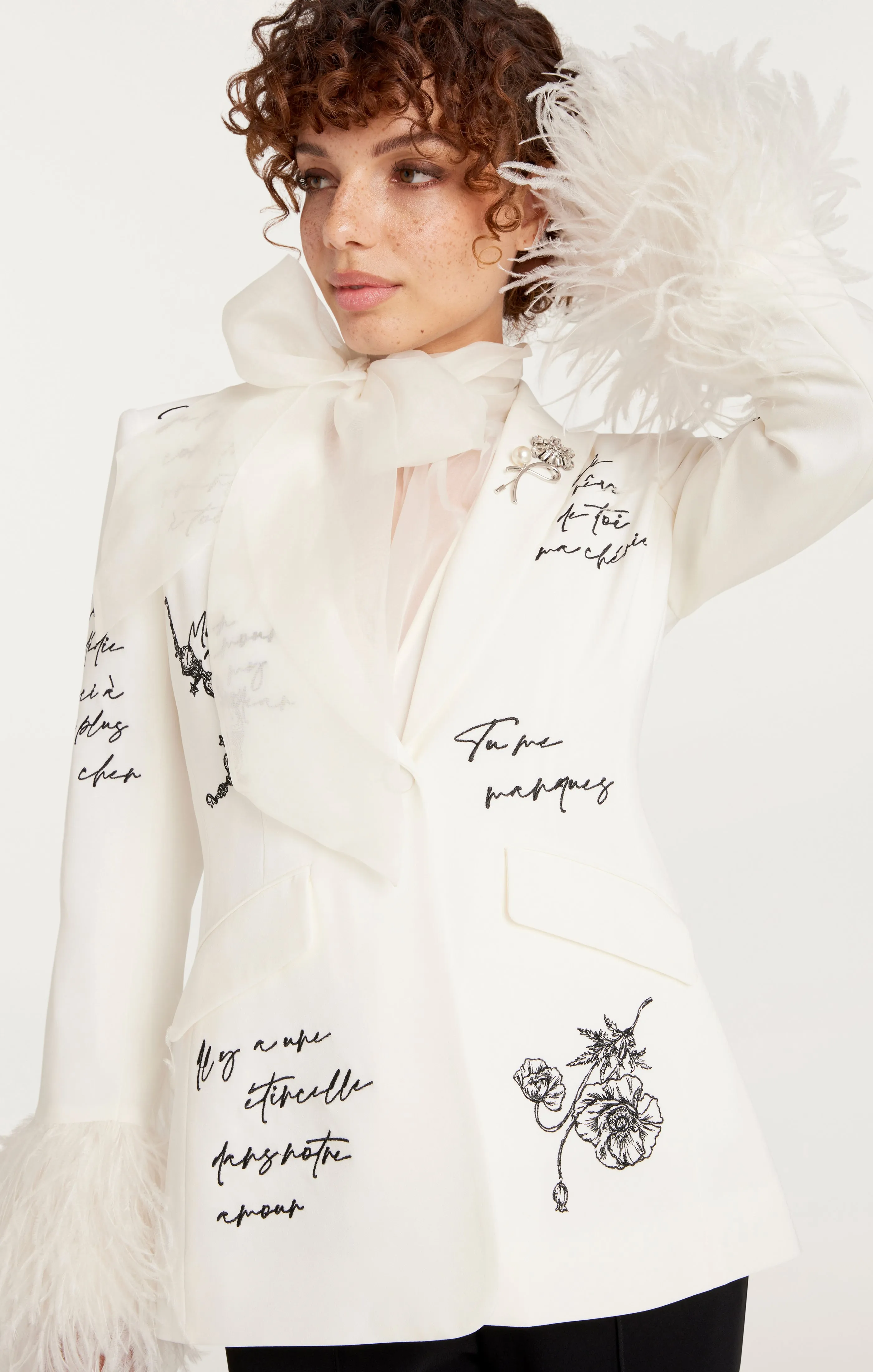 Love Letter Feather Cheyenne Blazer