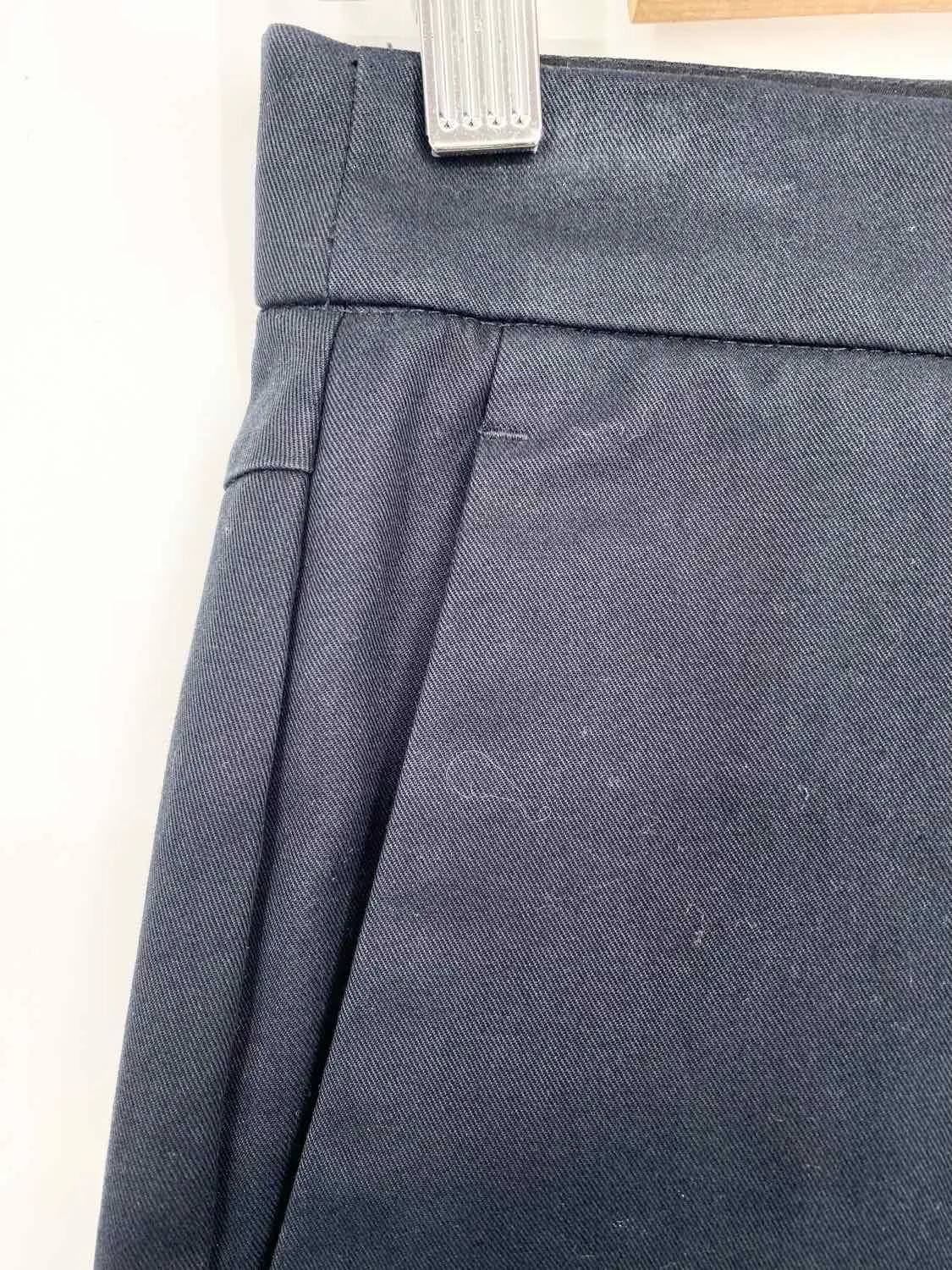 MARNI Size 38/2 Navy Wide Leg Trousers