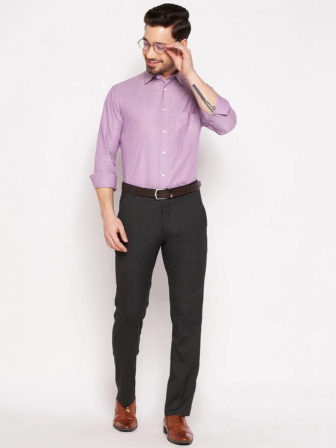 Mens Light Purple Shirt