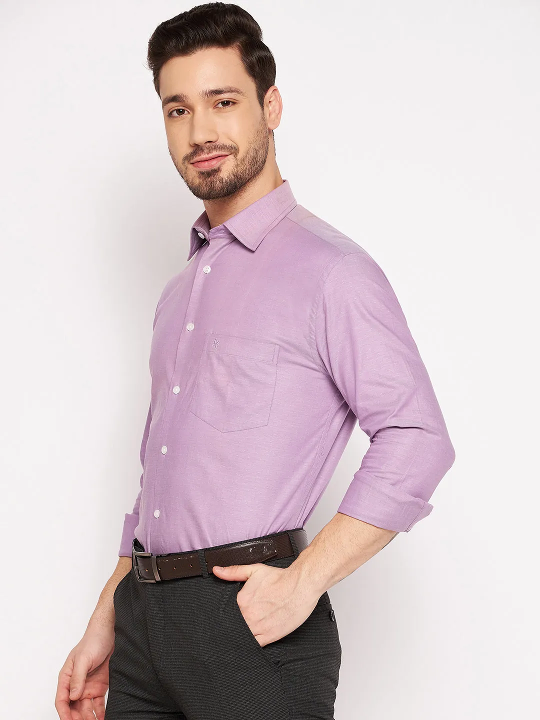 Mens Light Purple Shirt