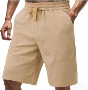 Men's Swim Trunks Quick Dry with Pockets Breathable Drawstring Elastic Lightweight Casual Active Summer Swimsuits
