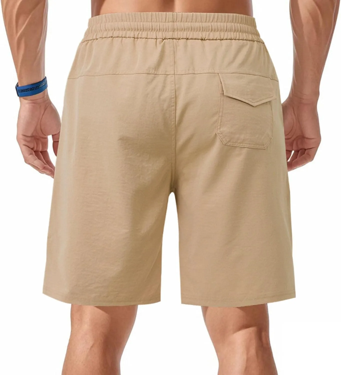 Men's Swim Trunks Quick Dry with Pockets Breathable Drawstring Elastic Lightweight Casual Active Summer Swimsuits