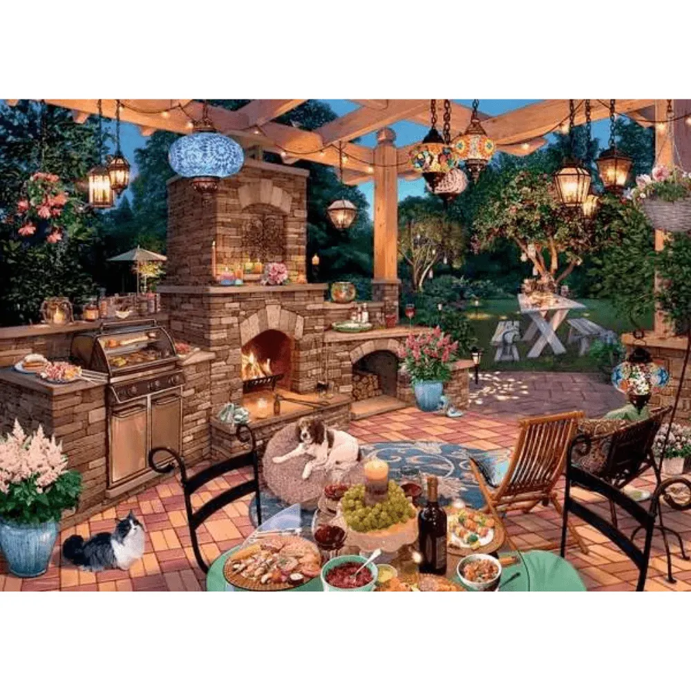 My Haven No.10: The Garden Kitchen (1000 Pieces)