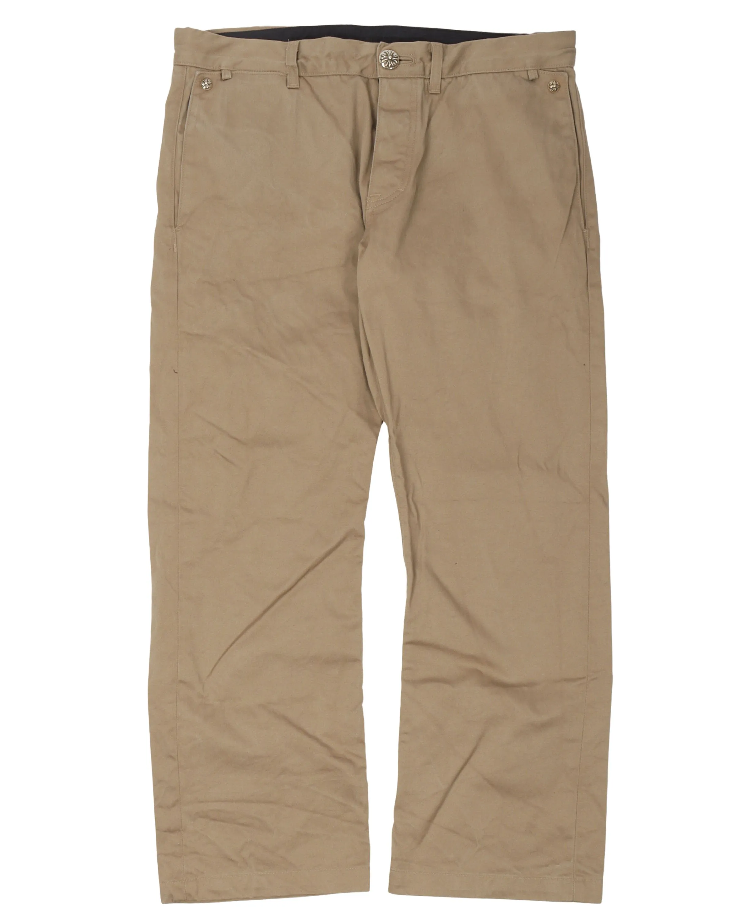 Plain Chino Pants