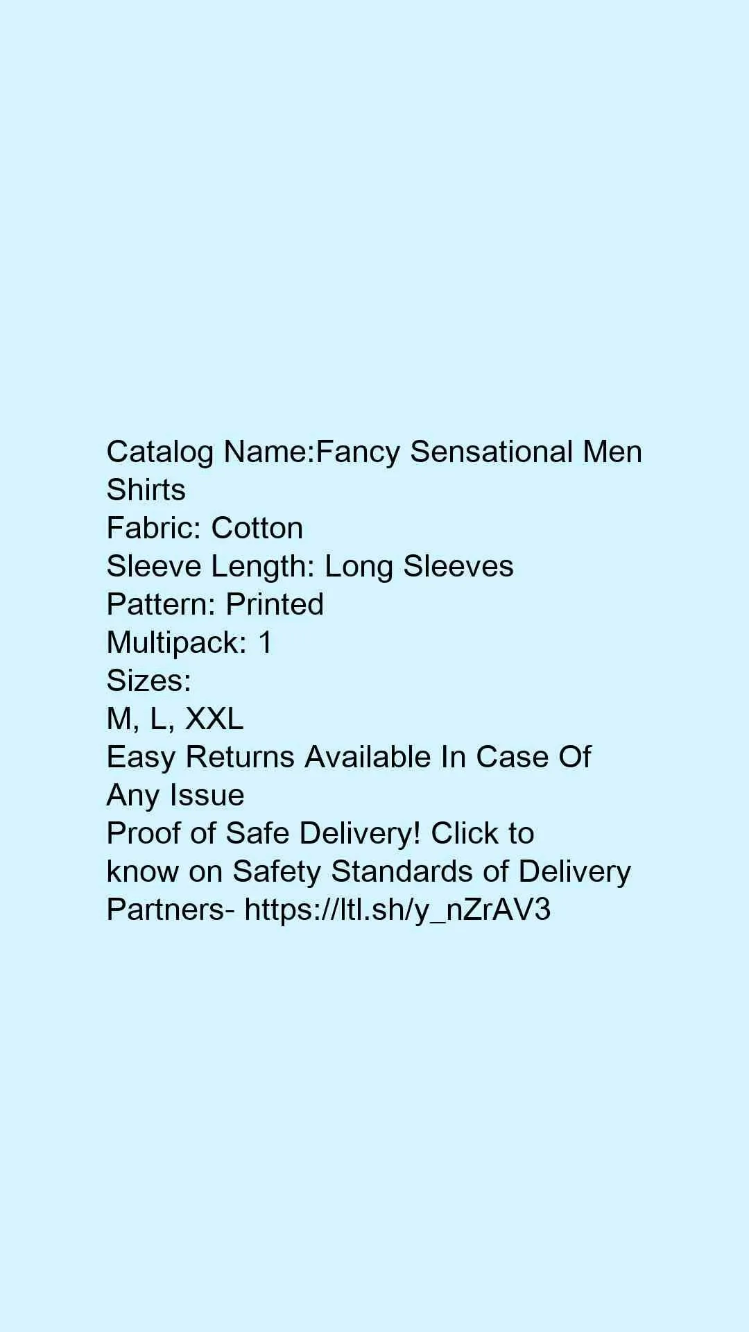 Printed Sensational Men Shirts
