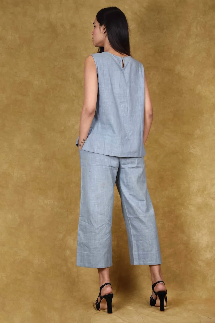 Relaxed Bottoms Cotton Pant