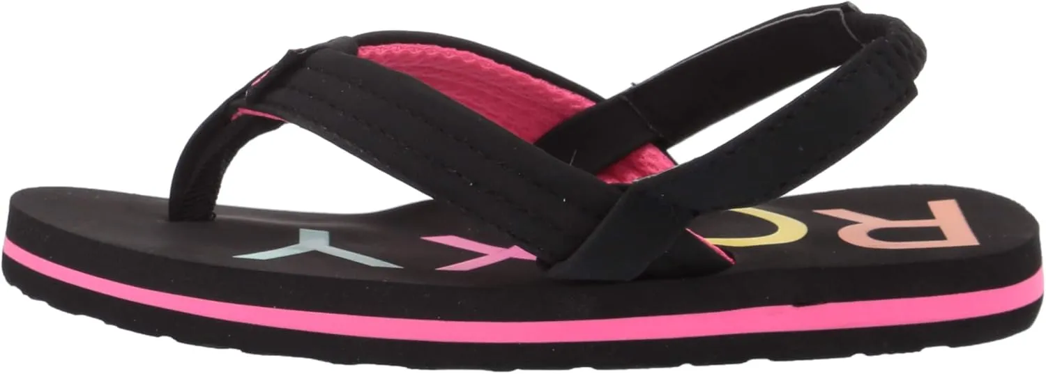 Roxy Girl's Toddler Vista 3 Point Sandal Flip-Flop