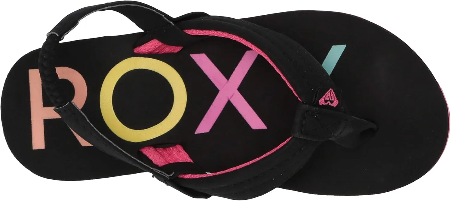 Roxy Girl's Toddler Vista 3 Point Sandal Flip-Flop