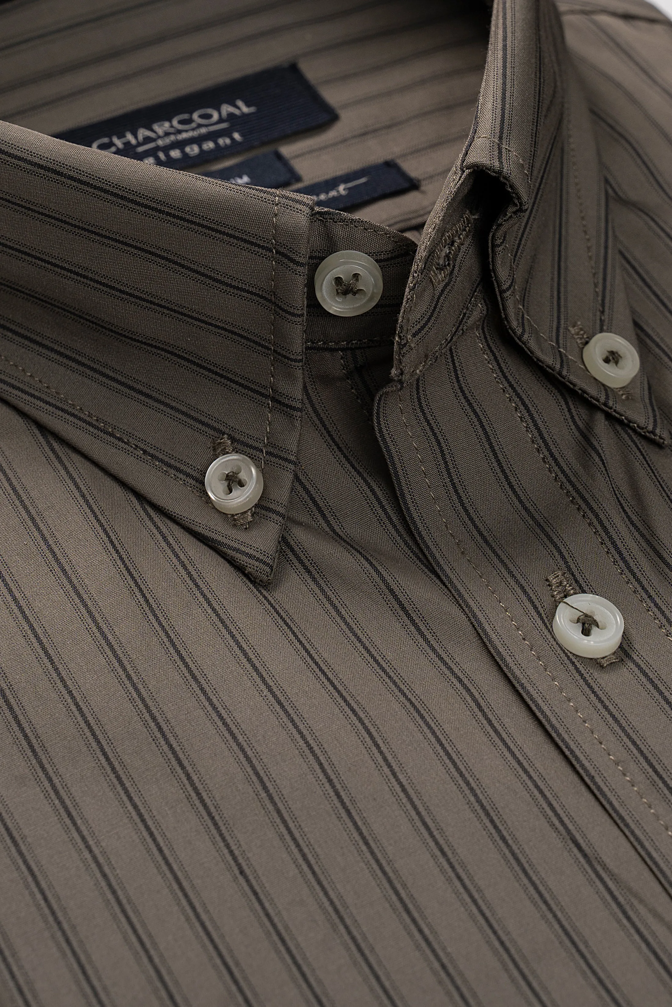 SEMI FORMAL SHIRT OLIVE