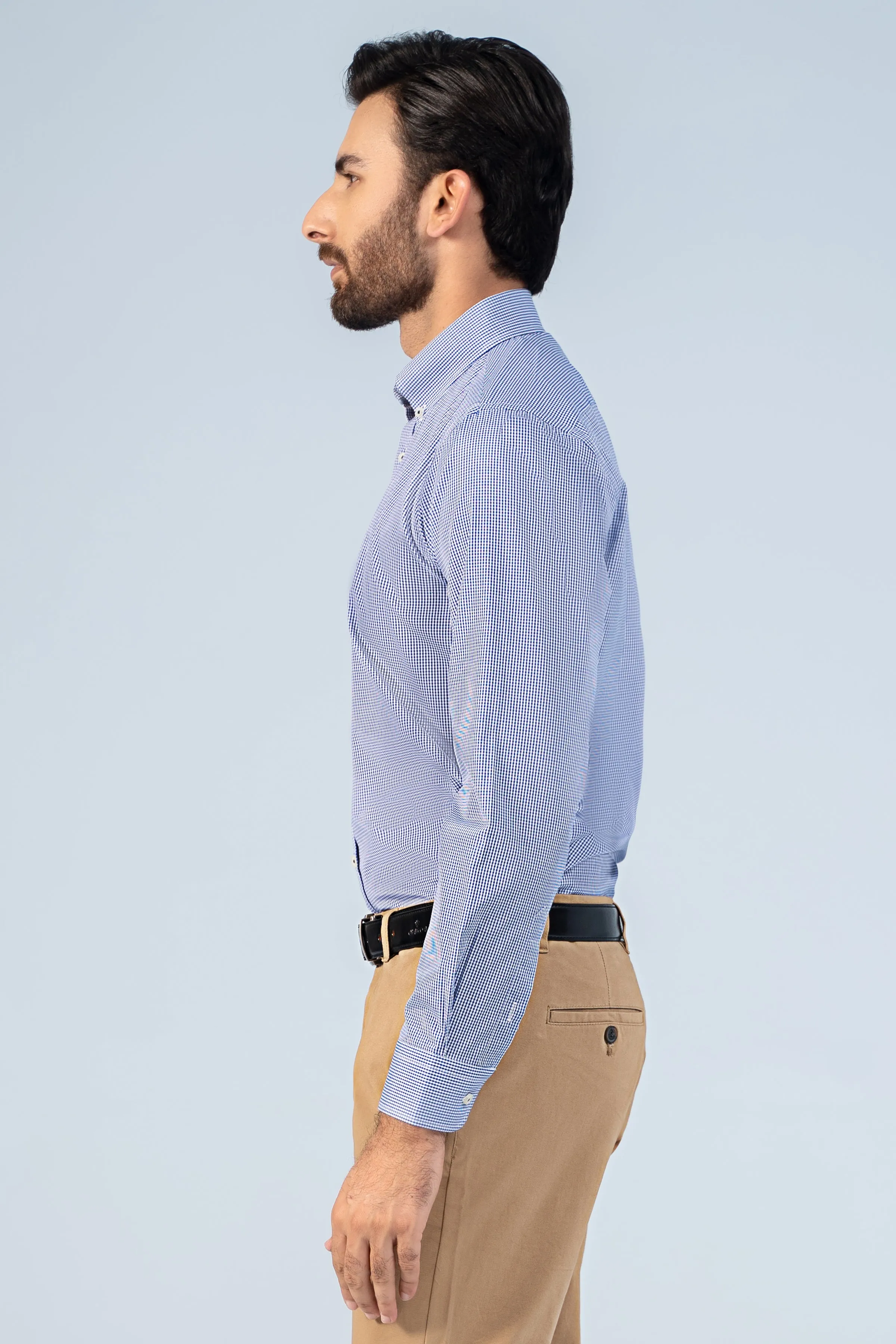 SEMI FORMAL SHIRTS BLUE