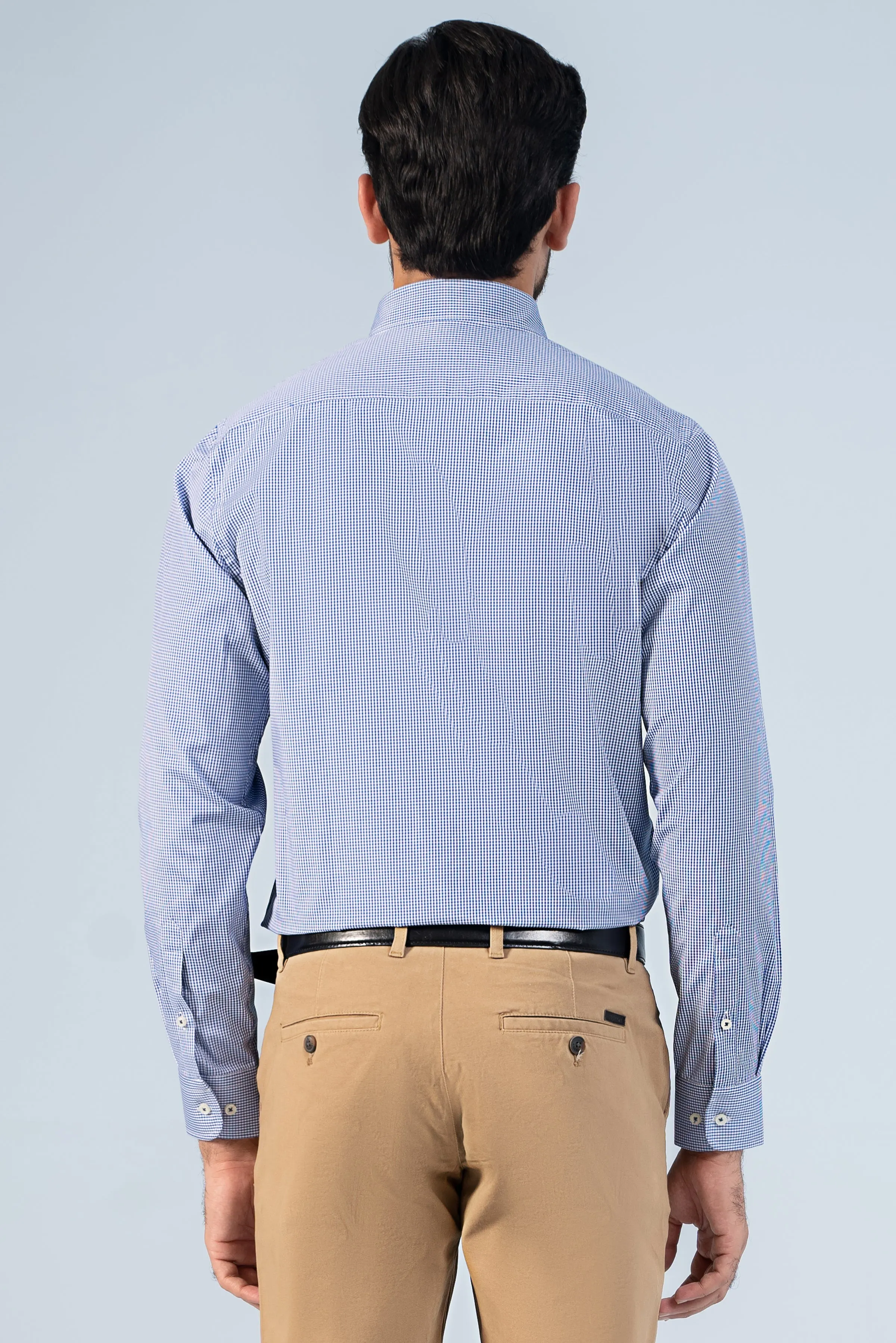 SEMI FORMAL SHIRTS BLUE