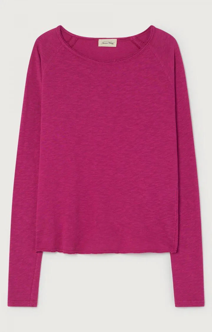 SONOMA Boatneck Long Sleeve Tee in Vintage Grenadine