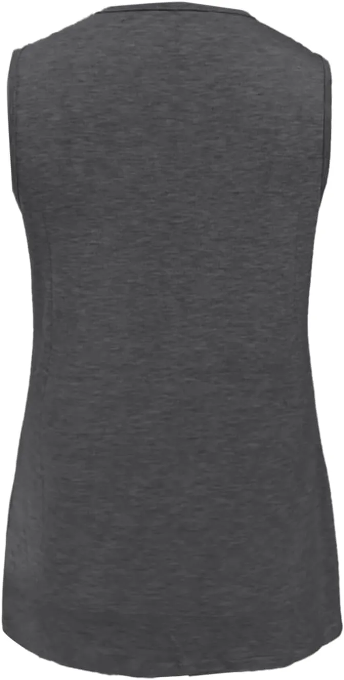Tank Top for Women Summer V Neck T-Shirt Trendy Sleeveless Basic Tee Loose Fit 2025 Fashion