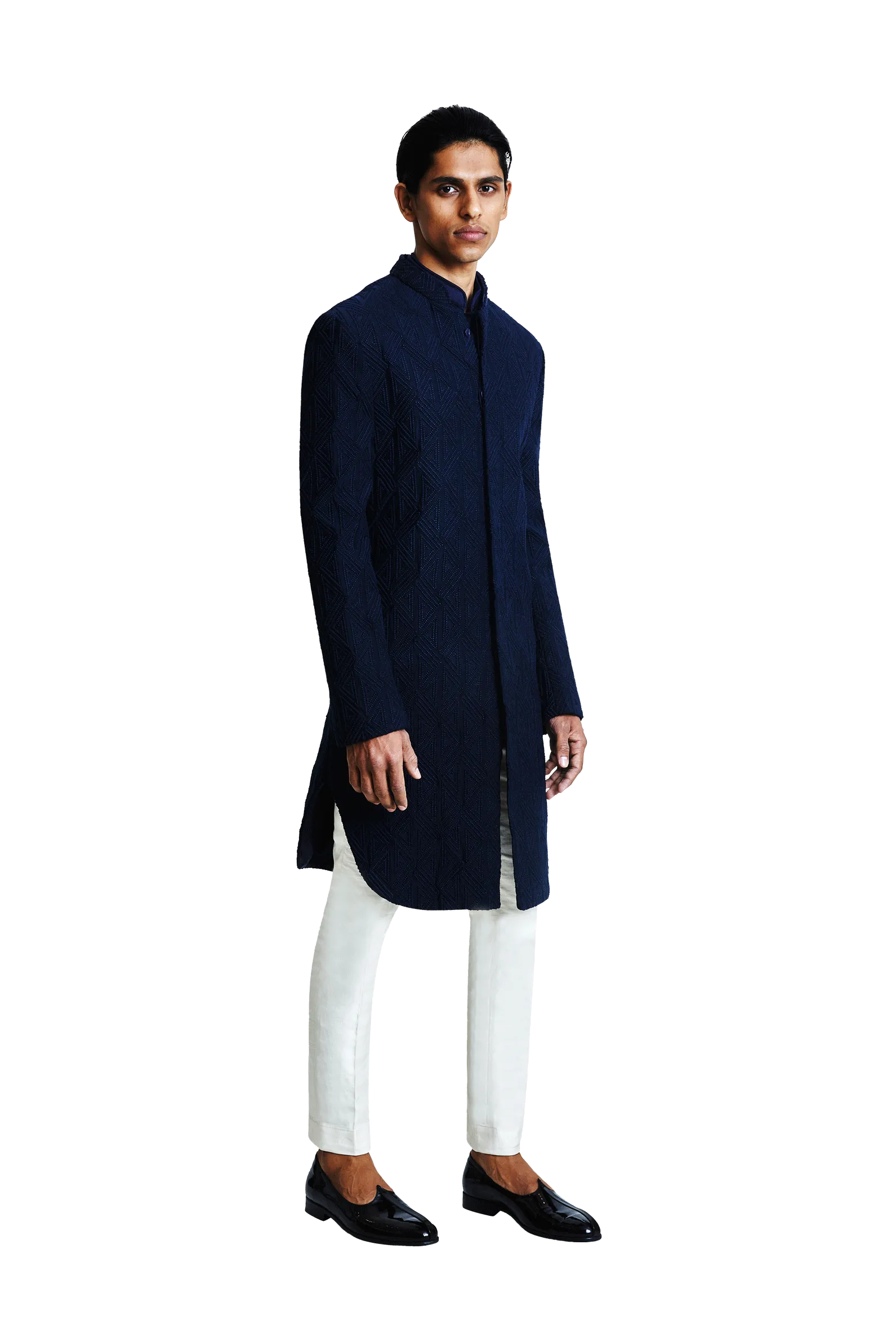 TRIANGLE GEOMETRIC FLAT JACKET