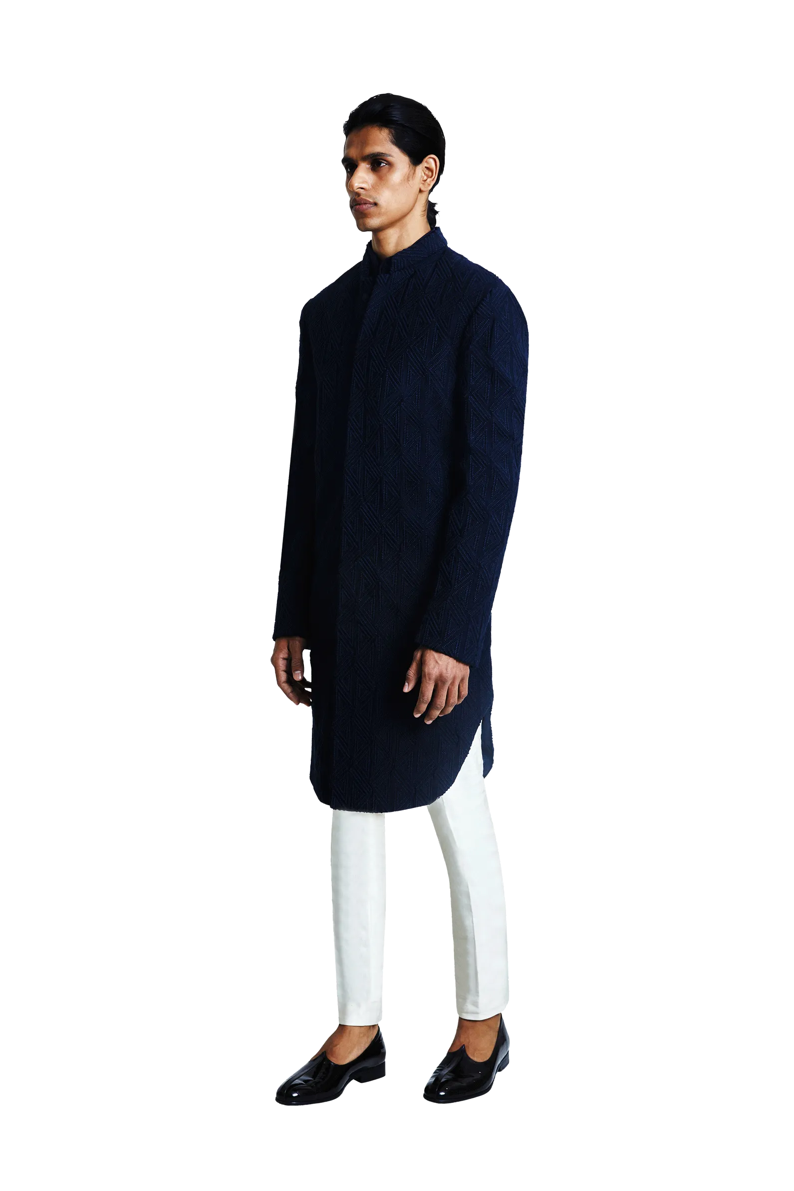 TRIANGLE GEOMETRIC FLAT JACKET