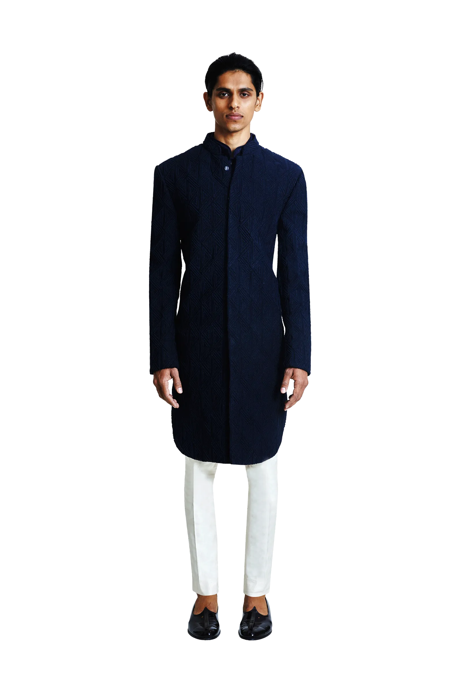 TRIANGLE GEOMETRIC FLAT JACKET