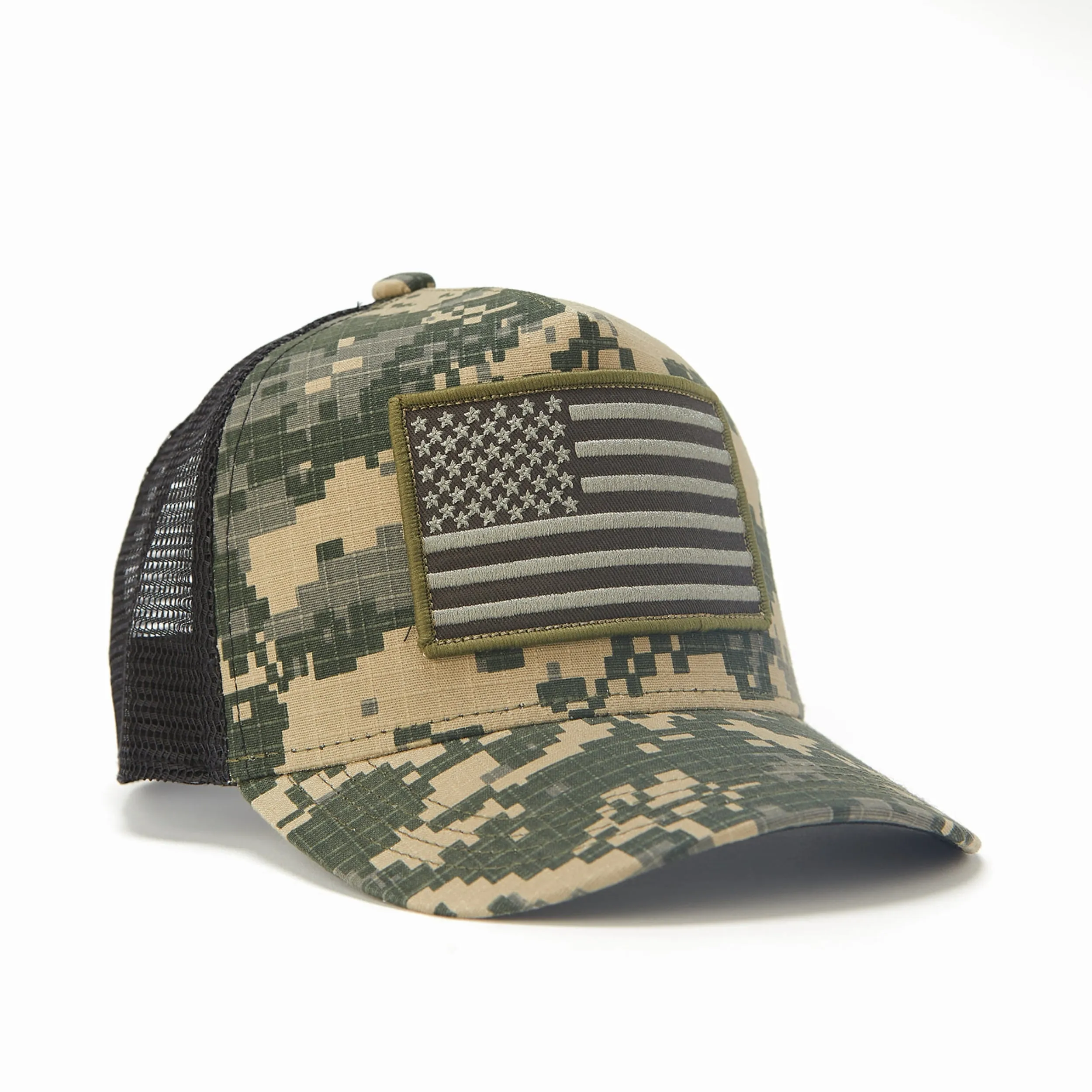 USA Cool Camo Trucker Hat
