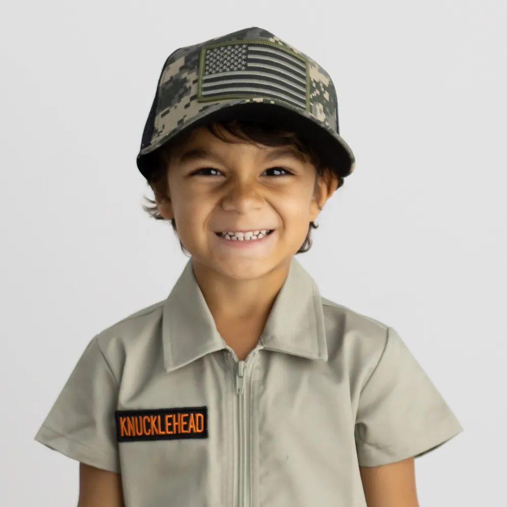 USA Cool Camo Trucker Hat