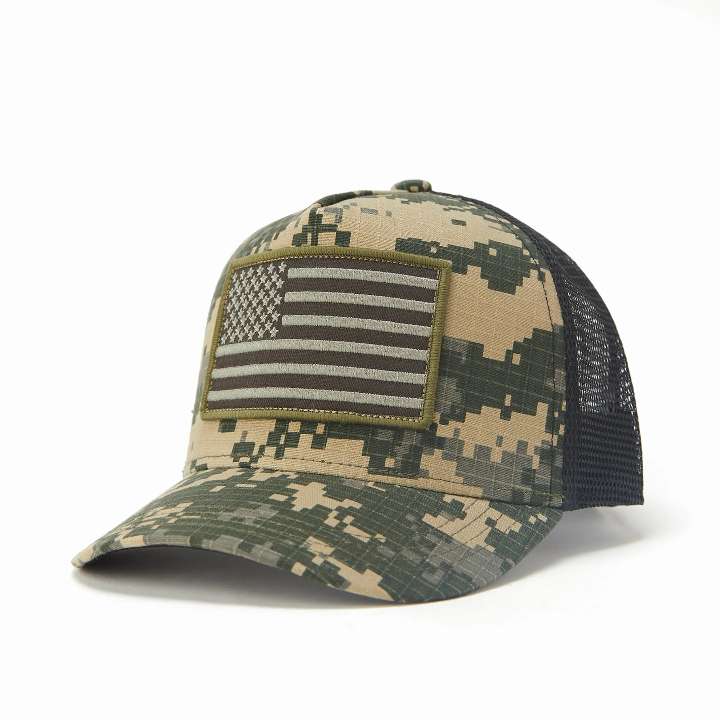 USA Cool Camo Trucker Hat