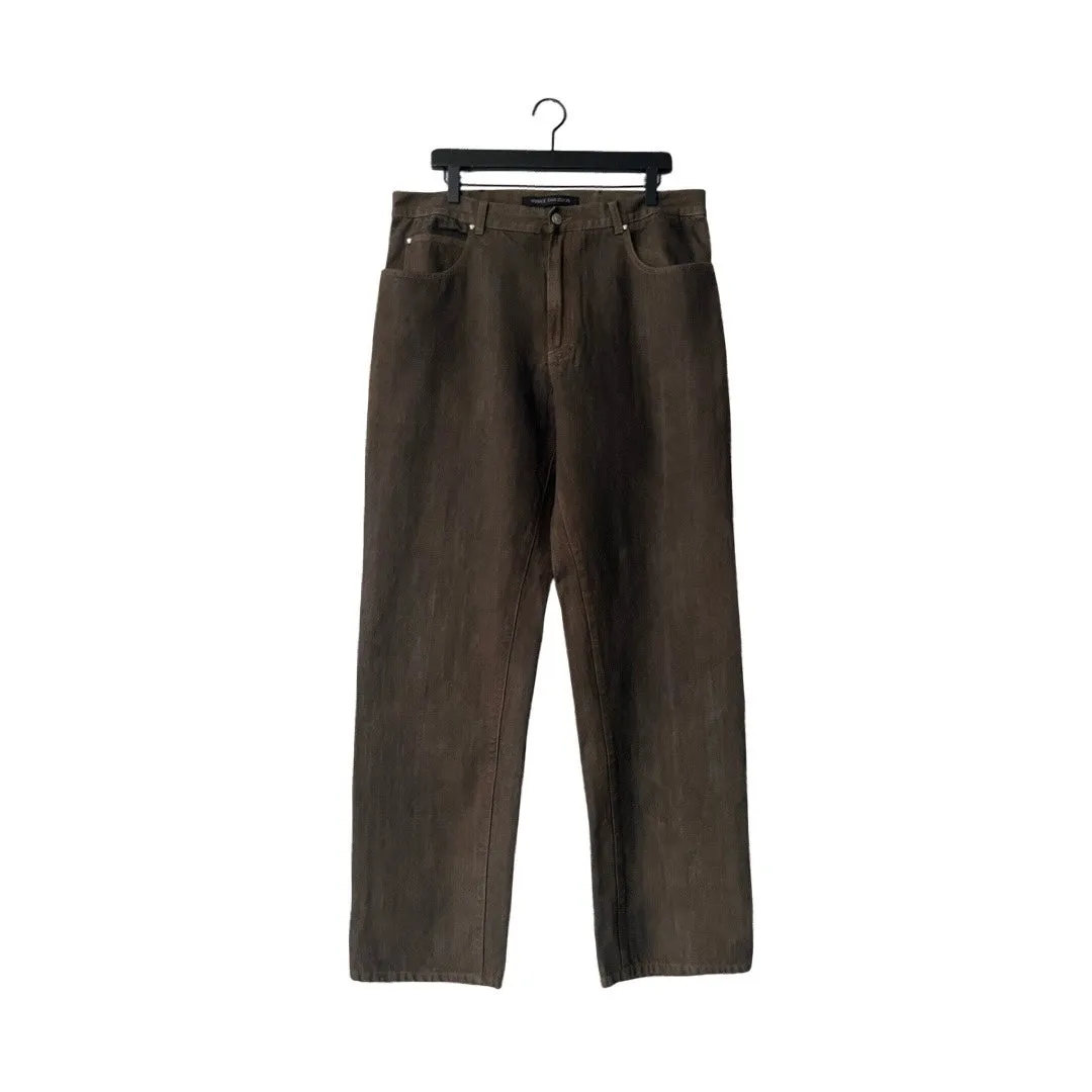 Versace Relaxed Denim Jeans in Resin / 36" Waist