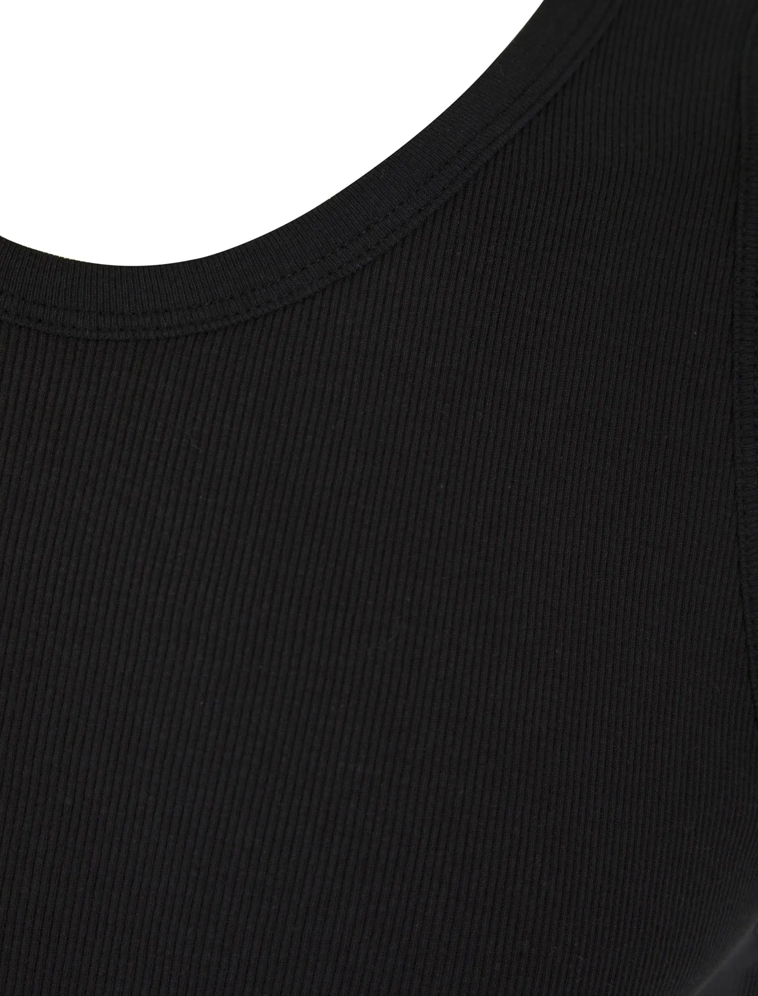 Victory 4 Pack Cotton Ribbed Sleeveless Vest Tops in Blithe Blue / Light Grey Marl / Jet Black / Blue Horizon - South Shore