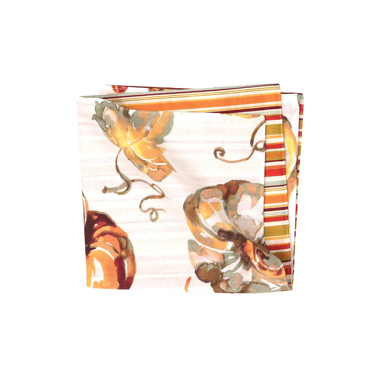 Watercolor Pumpkin Table Linens
