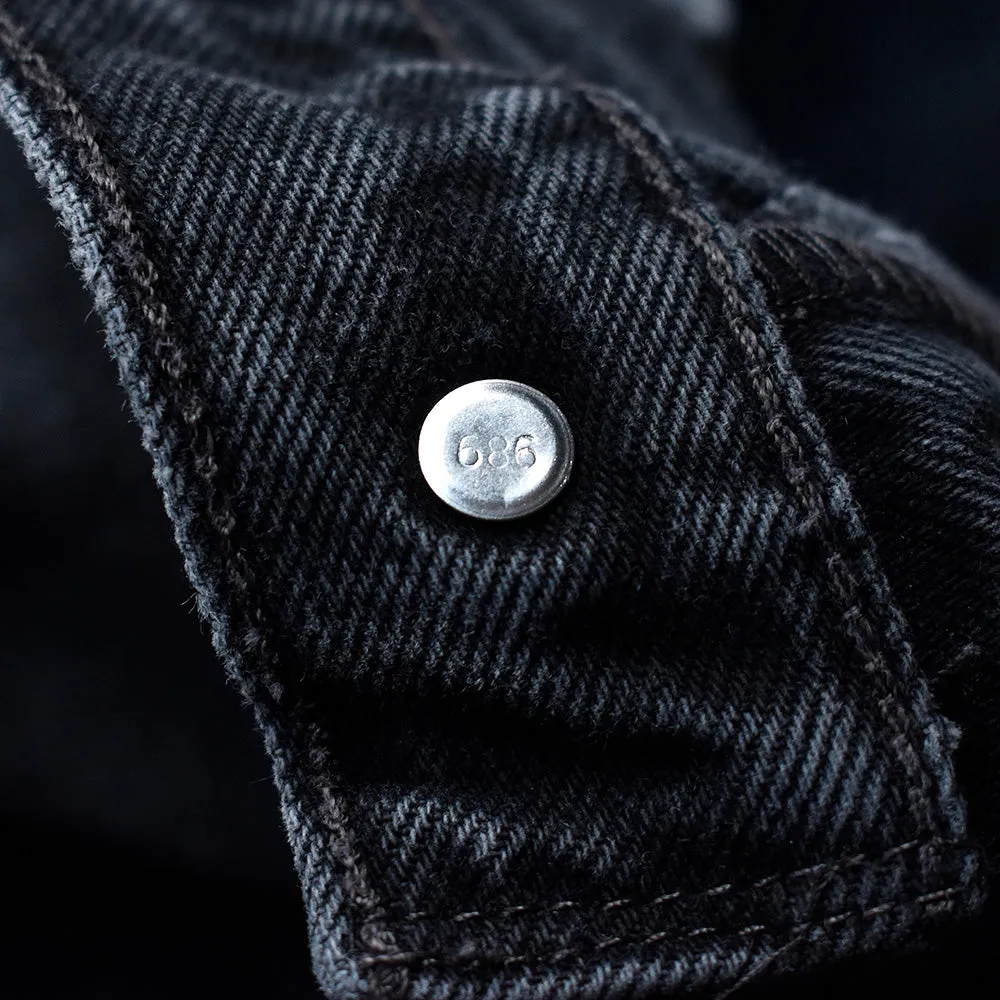 Y2K ペンキ！ Levi's 550 Relaxed Fit ブラック デニムパンツ 240425H